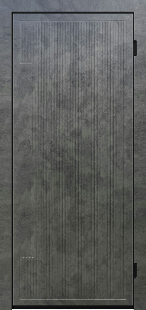 Экошпон с фрезеровкой Slim S4 бетон лофт графит LS 00 936-2