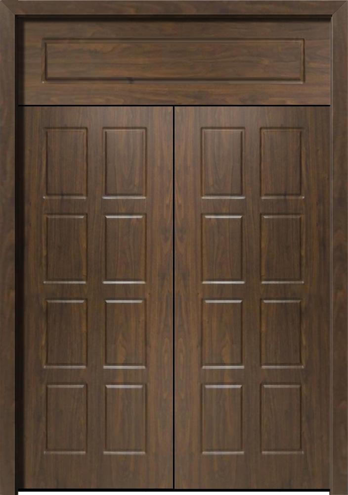 Экошпон с фрезеровкой мореная береза ZB 088-2 ДСФ